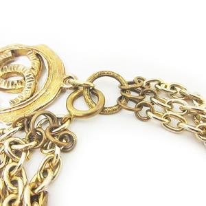 CHANEL ヴィンテージ ココマーク チェーンブレスレットゴールド