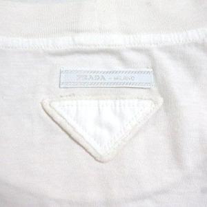 PRADA ダメージ加工半袖Tシャツ L  ベージュ 