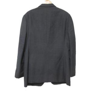 ARMANI COLLEZIONI シングル スーツ ウール テーラードジャケット 3B スラックス 50 グレー