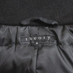 Theory Pコート ダウン ブラック M