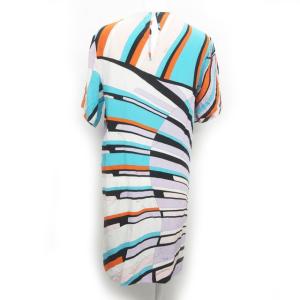 Emilio Pucci ワンピース プッチ柄 シルク 40 マルチカラー