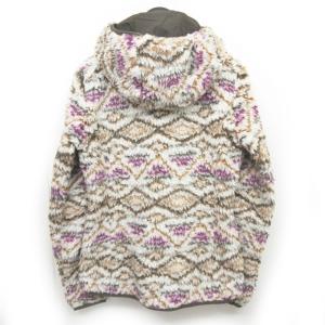 Patagonia レトロX カーディガン フリースジャケット フード 総柄 マルチカラー XS 23065 ECR12