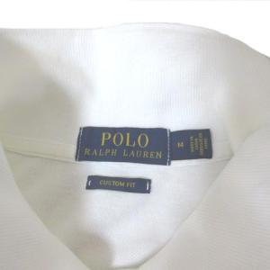 POLO RALPH LAUREN ポロシャツ ポロベア ワンポイント 半袖 カスタムフィット M ホワイト