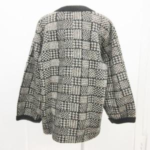 GIVENCHY ヴィンテージ life ニット カーディガン 長袖 ウール 黒 ベージュ