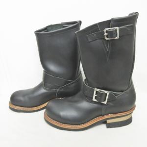 RED WING 2268 エンジニアブーツ レザー 約23cm 黒