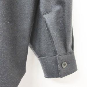 HAVERSACK 21AW 422125 ミリタリーシャツジャケット オーバーサイズ M ブラック 0117