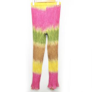 ISSEY MIYAKE 98SS パンツ タイダイ プリーツ M マルチカラー