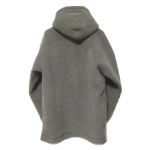 MONKEY TIME ボアフードジャケット ブルゾン 8325199-0411 ジップアップ カーキ S X