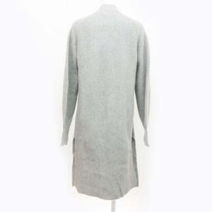 POLO RALPH LAUREN 近年モデル ロング ニット カーディガン 長袖 ウール カシミア混 グレー XS 国内正規品 0211 ECR14