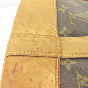 LOUIS VUITTON M42243 モノグラム ランドネPM ワンショルダーバッグ 巾着  茶