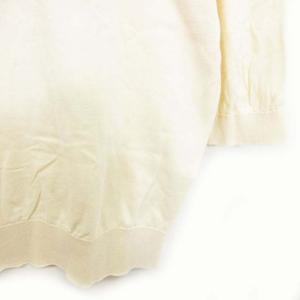 JOHN SMEDLEY ニット 7分袖  コットン S ベージュ