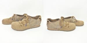 BIRKENSTOCK モンタナ シューズ スエード レザー カーキ ブラウン 40 26cm IBO21 0403