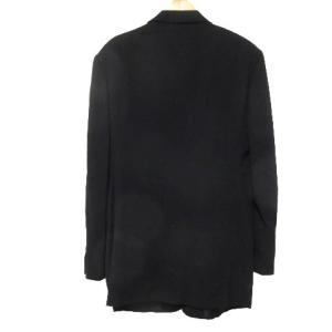 GIORGIO ARMANI スーツセットアップ ウール テーラードジャケット 3B 1タック 52 ブラック
