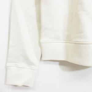 SAINT LAURENT PARIS 17年 トレーナー スウェット 長袖 刺繍 プリント サンセット柄 S ベージュ