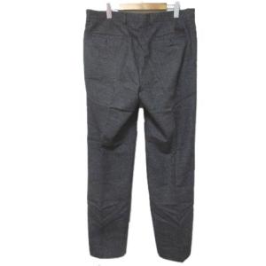Salvatore Ferragamo パンツ スラックス ウール シルク混 ブラック 52 XLサイズ相当 大きいサイズ ECM X