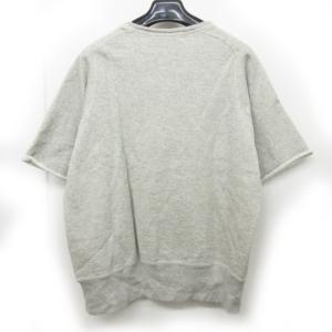 HAVERSACK スウェットシャツ トレーナー コットン 半袖 灰 グレー L