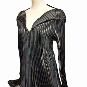 ISSEY MIYAKE ヴィンテージ 99AW プリーツワンピース 変形 ブラック