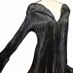 ISSEY MIYAKE ヴィンテージ 99AW プリーツワンピース 変形 ブラック