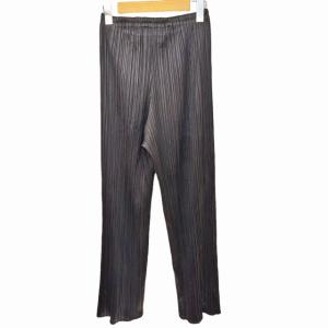 PLEATS PLEASE ISSEY MIYAKE イッセイミヤケ プリーツパンツ 3 ブラック