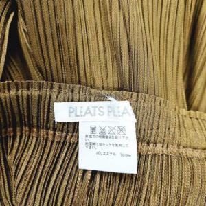 PLEATS PLEASE ISSEY MIYAKE イッセイミヤケ プリーツ パンツ2 カーキ