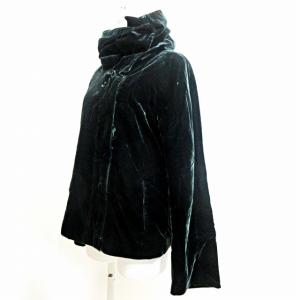 GIORGIO ARMANI ベルベットコート 38 緑