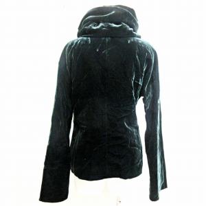 GIORGIO ARMANI ベルベットコート 38 緑