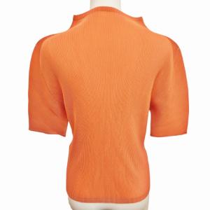 PLEATS PLEASE ISSEY MIYAKE  イッセイミヤケ プリーツカットソー 半袖 03 オレンジ