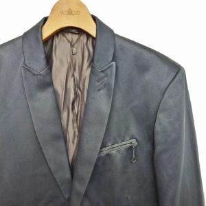 DIESEL 2B テーラードジャケット ブレザー 本切羽 センターベント 総裏 ネイビー