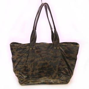 HUNTING WORLD トートバッグ ショルダーバッグ カモフラ 迷彩 カーキ ブラウン 系 0815