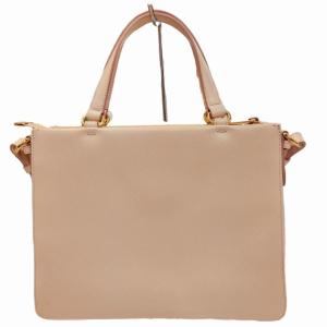 Salvatore Ferragamo AB-21E298 2WAY ヴァラリボン ハンドバッグ レザー ピンク