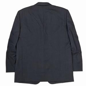 Comme des Garçons Homme Deux AD2004 04AW 3B テーラードジャケット ブレザー ノーベント ストライプ ネイビー M 0913