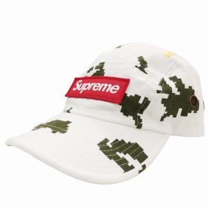 Supreme 21FW Military Camp Cap BOX LOGO カモフラ