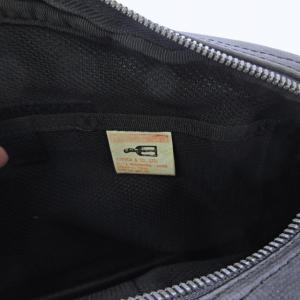 LUGGAGE LABEL ショルダーバッグ クラッチバッグ 2WAY ロゴ クロスボディ ブラック 0911