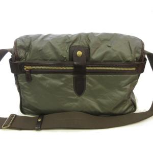 HUNTING WORLD バチュークロス キャリーオール ショルダーバッグ ロゴ カーキ グリーン 系 0916