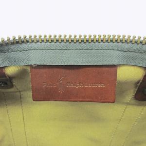 POLO RALPH LAUREN ヴィンテージ ブラックウォッチ ボストンバッグ ショルダーバッグ 2WAY チェック ロゴ プレート グリーン ネイビー 緑