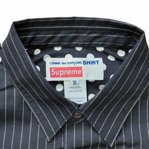 Supreme × COMME des GARCONS SHIRT 14SS Gusset Shirt シャツ
