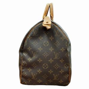 LOUIS VUITTON スピーディ40 M41522 モノグラム ボストンバッグ 旅行鞄 カデナ付 茶