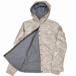 DUVETICA 美品 ベルテッド ダウン ブルゾン ジャケット パーカー フーディ 40 ベージュ 1111