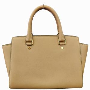 MICHAEL KORS SELMA セルマ サッチェル 30S3GLMS2L 2way ハンドバッグ ショルダーバッグ ロゴ ベージュ 1120