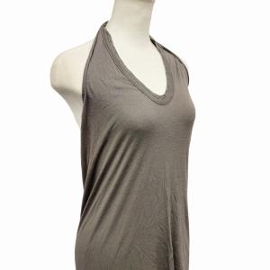 Rick Owens ホルターネック チュニックノースリーブ カットソー グレー サイズ表記なし 約S?M 1215