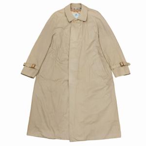Aquascutum Aqua 5 比翼 ライナー付ステンカラーコート ロングコート ジャケット クラブチェック ベージュ M 1215