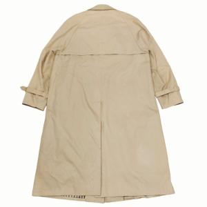 Aquascutum Aqua 5 比翼 ライナー付ステンカラーコート ロングコート ジャケット クラブチェック ベージュ M 1215