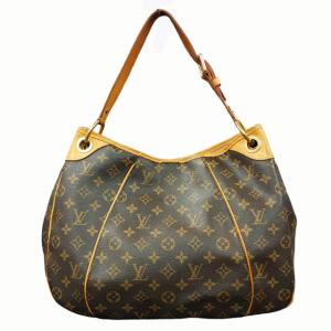 LOUIS VUITTON ガリエラPM M56382 ショルダーバッグ モノグラム ロゴプレート ブラウン 1211