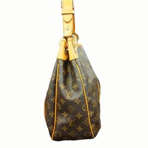 LOUIS VUITTON ガリエラPM M56382 ショルダーバッグ モノグラム ロゴプレート ブラウン 1211