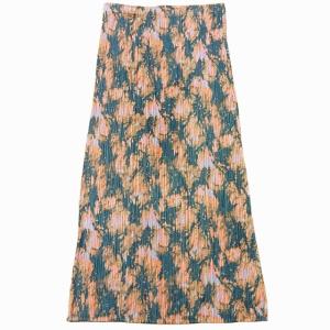 PLEATS PLEASE ISSEY MIYAKE 15AW セットアップ シャツ スカート 総柄 4 5 マルチカラー