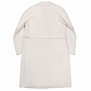 Max Mara 白タグ CUCITO A MANO アンゴラ混 ベルテッドガウンコート ボタンレス 羽織り 42