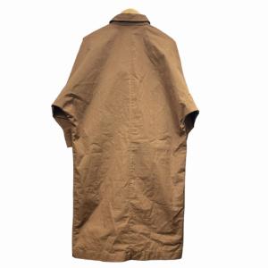 Max Mara プルオーバー シャツ ワンピース ドルマンスリーブ 比翼 白タグ 長袖 茶 ブラウン 36 IBO33 0122