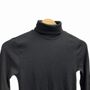RALPH LAUREN タートルネック ニット セーター 薄手 タグ付 長袖 黒 ブラック S IBO33 0121