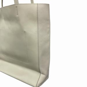 レザートートバッグ ショルダーバッグ 白 ホワイト 0107（2023/01/17