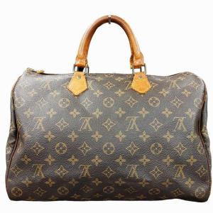 M41524 ヴィンテージ スピーディ35 モノグラム ハンドバッグ ブラウン